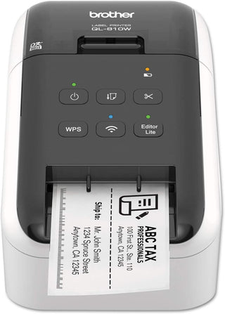 Brother QL-810W Professional Label Printer with USB and WIFI connectivity
