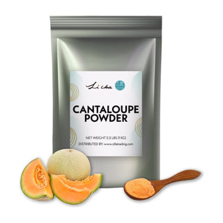 Cantaloupe Powder 1kg, Melon Milk Tea Mix