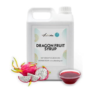Dragon Fruit Syrup 2.5kg, Vivid Pink Drink Syrup