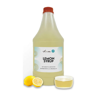 Lemon Syrup 2.5kg, Citrus Syrup for Tea & Lemonade