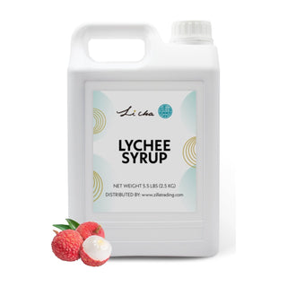 Lychee Syrup 2.5kg, Floral Bubble Tea Syrup