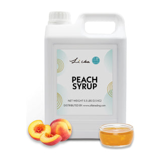 Peach Syrup 2.5kg, Fruit Syrup for Iced Tea