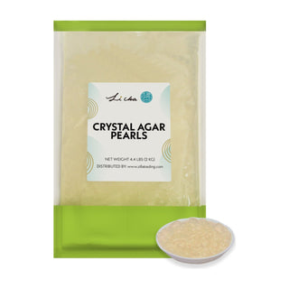 Crystal Agar Pearls 2kg, Vegan Boba Topping