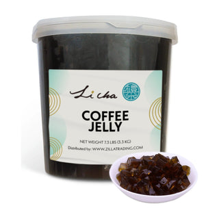 Coffee Jelly Topping 3.3kg, for Milk Tea & Desserts