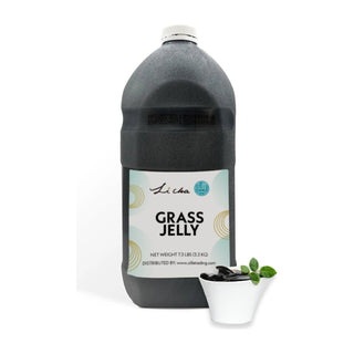 Grass Jelly Concentrate 3.3kg, Herbal Boba Topping