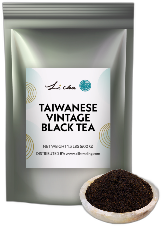 Taiwanese vintage black tea packets, wholesale
